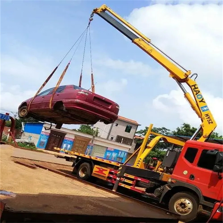 红原吊车救援小汽车怎么吊