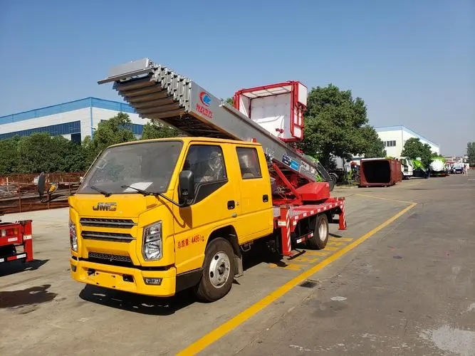 红原附近云梯车出租 砂石搬运